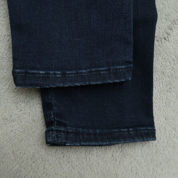 Banana Republic Jeans Womens Size 27 Blue Low-Rise Skinny Denim Pants 27" Inseam - Picture 14 of 16